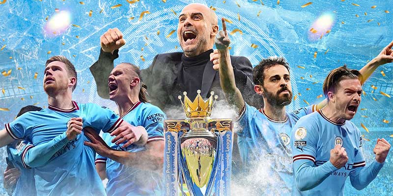 Manchester City bảo vệ thành công chức vô địch, lập kỷ lục tại Ngoại hạng Anh